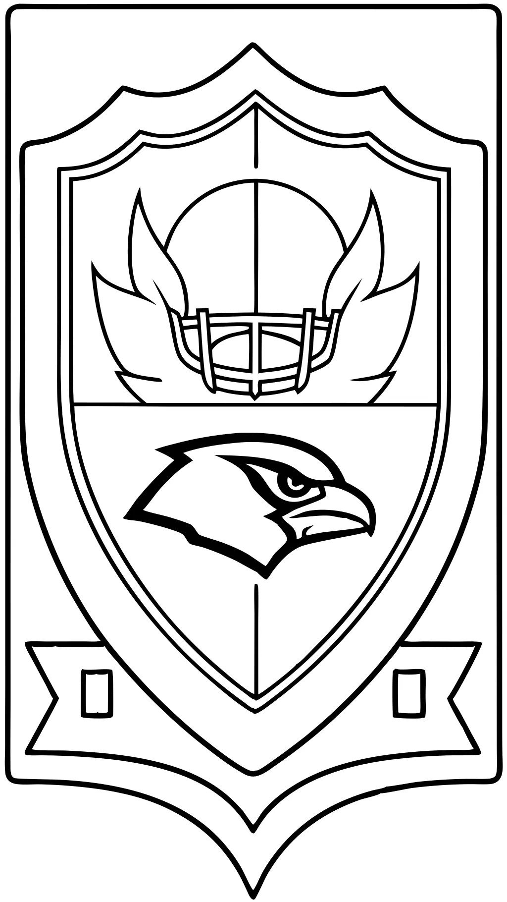 arizona cardinals coloring pages